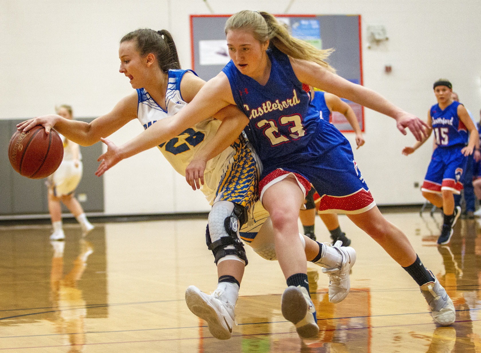 Carey vs Castleford girls basketball